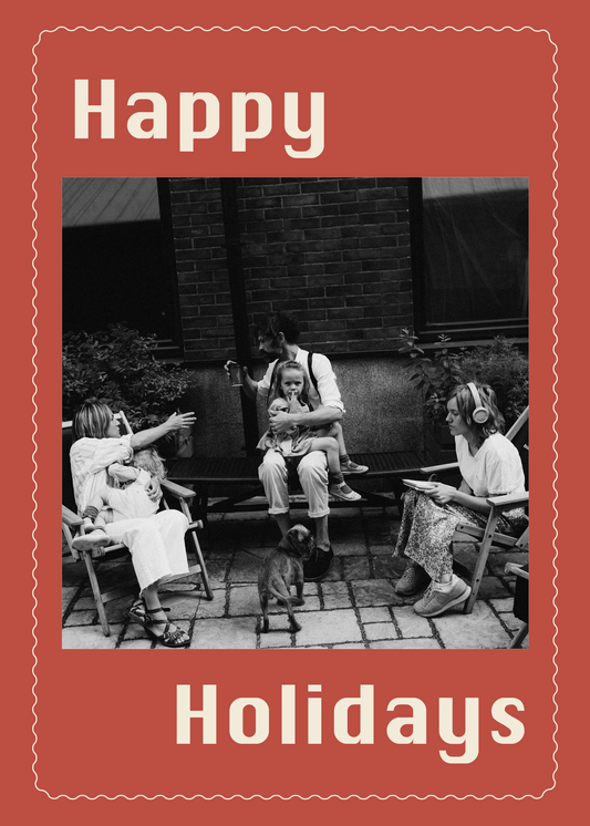 Harriet Christmas Card / Digital Holiday Cards