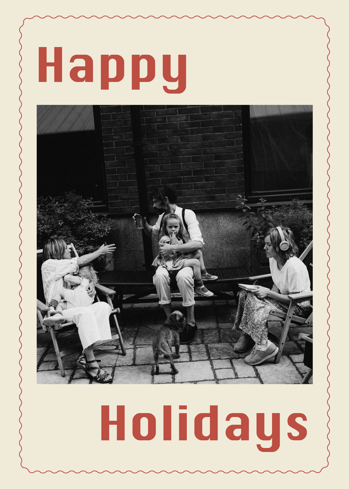 Harriet Christmas Card / Digital Holiday Cards