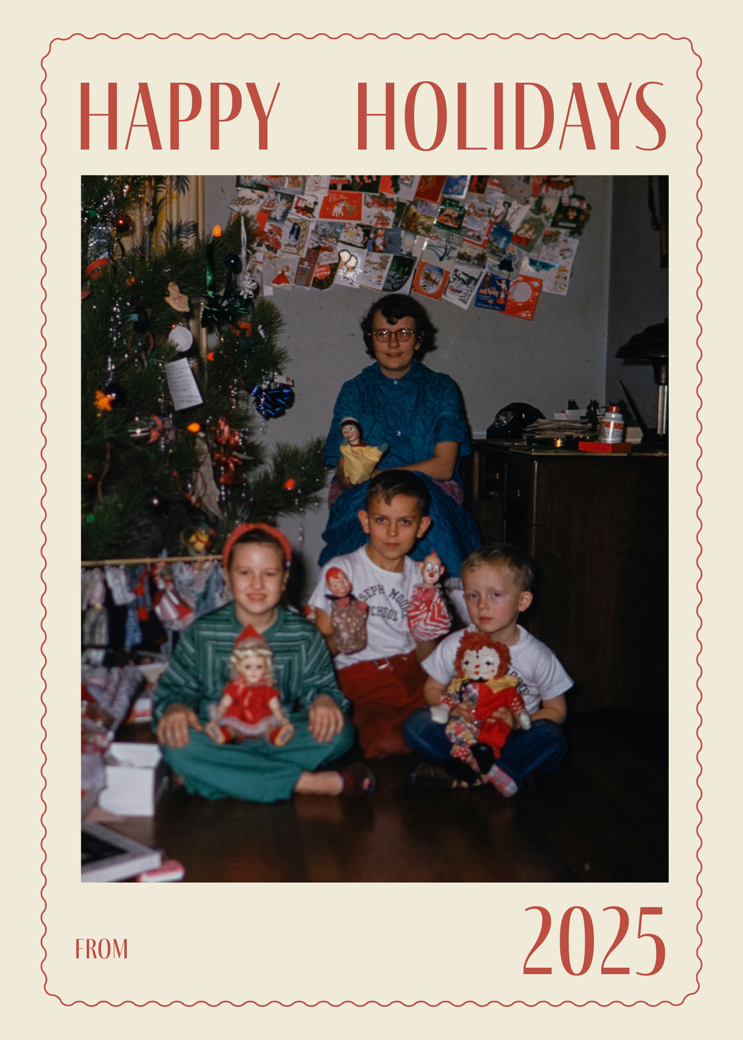 Agnes Holiday Card / Digital Holiday Cards