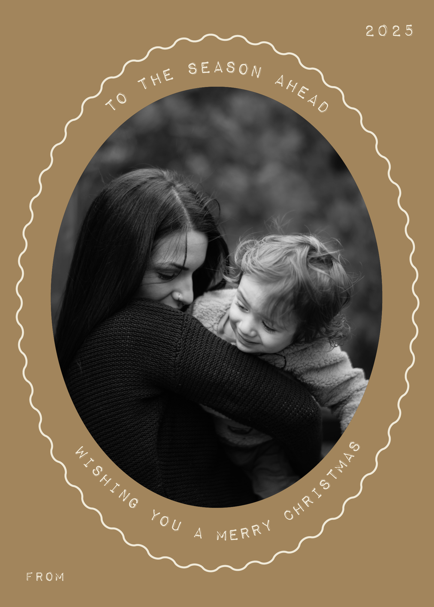 Archie Christmas Card / Digital Holiday Cards