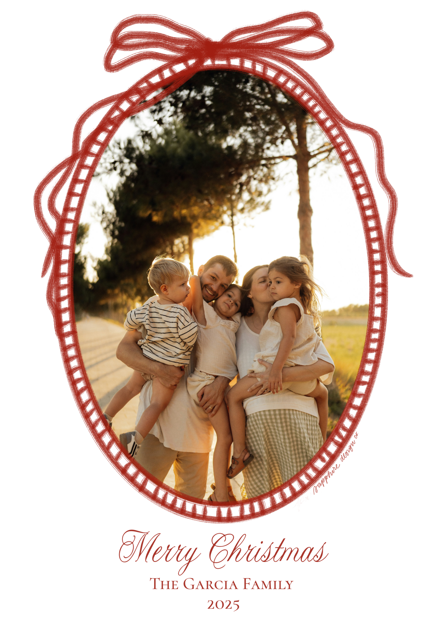 Nellie Christmas Card / Digital Holiday Cards