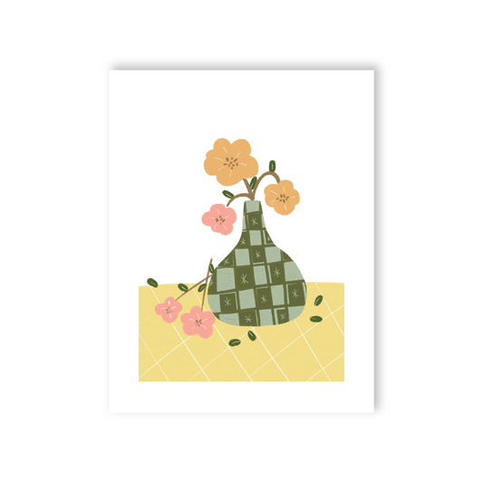 Flowers in a vase
