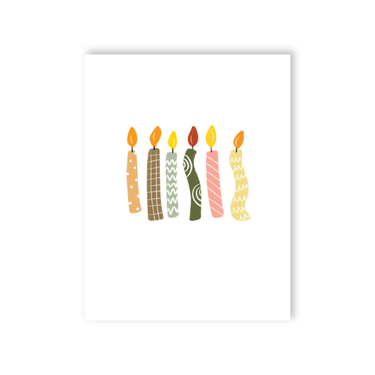 Celebration candles